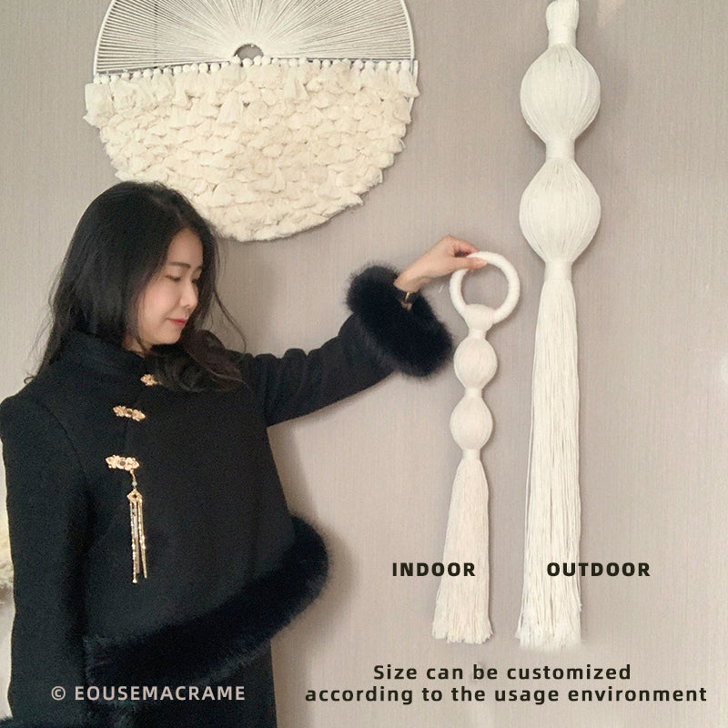 Door Curtain Tapestry Bohemian macrame wedding backdrop Wedding Decoration