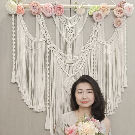 boho decor starter kit beginner instructions owl large tapestry handmade macrame wall hanging