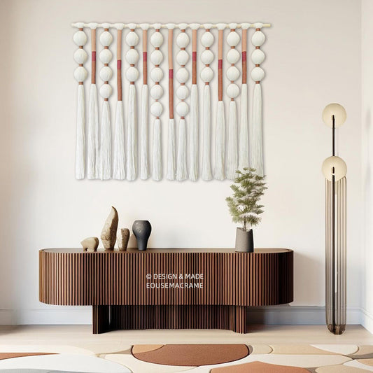 Boho Custom Cotton Handmade Home Decor Big Macrame Wall Hanging Large Tapestry