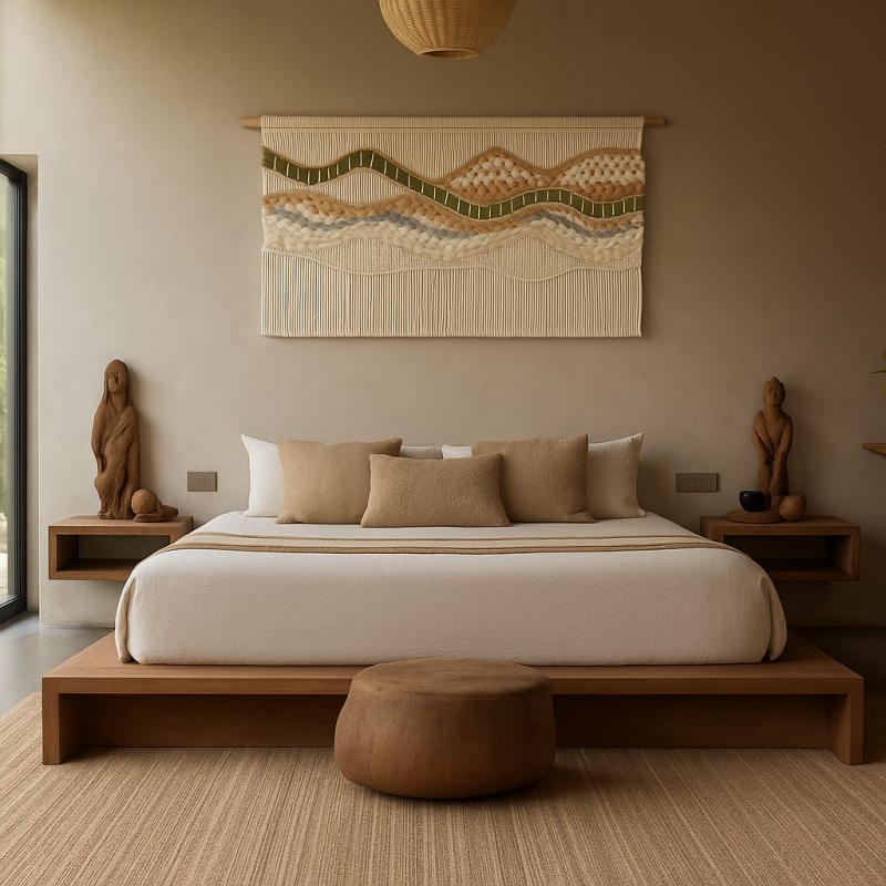 Hot Creative Macrame Wall Hanging Hand Weaving Wall Art Long Tassel Nordic Natural Handmade Tapestry For Home Decoration