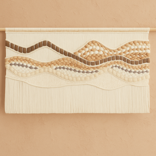 Hot Creative Macrame Wall Hanging Hand Weaving Wall Art Long Tassel Nordic Natural Handmade Tapestry For Home Decoration