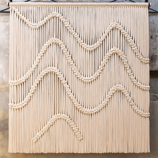 Large Boho Handwoven Macrame Home Décor Art Wall Hanging Designs Decoration Wall Decor Commercial Space Decoration