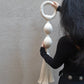 Wall Hangings Eco-friendly Hanging Macrame Wall Indoor and Outdoor Cotton Thread for Macrame Wooden Ring Home Decor