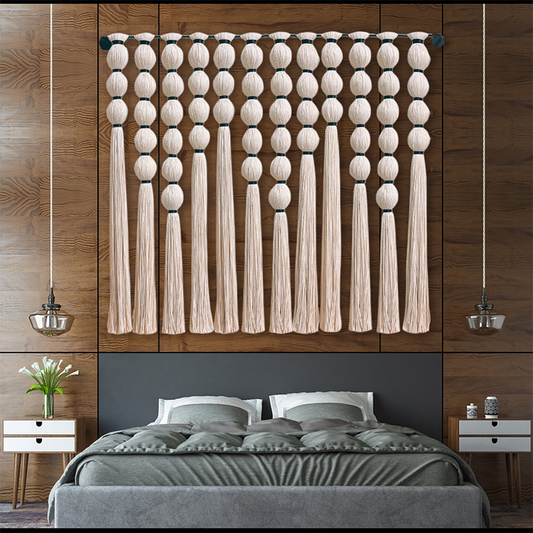 New Design Home Decor Wall Hanging Cotton Rope Braided Living Room Art Tapestry Wall Hanging Large Size