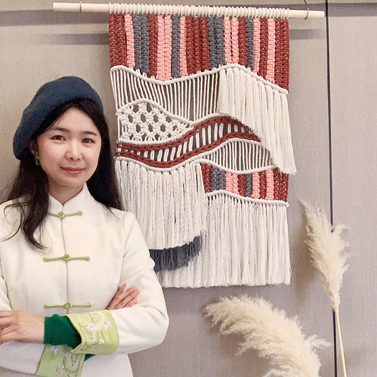 wall decorations for home big macrame tassel photo wall boho rainbow tassel macrame wall hanging