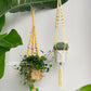 Factory Customization Accepted Macrame Plant Hanger Flower Pot Rack Handmade Bohemian Living Room Home Decor Wholesale