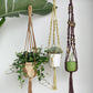 New Design Macrame Plant Hanger Flower Machine Home Decoration Wall Hanging Flower Machine Bohemian Living Room