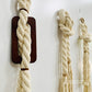 Luxury Commercial Space Macrame Knot Wall Hanging Boho Restaurant Home Decoration Customized Hand Woven Cotton Rope