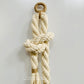 Short Rope Sculpture Decorative Knots Tassel Tapestry Macrame Bubble Wall Hangings Design Art Home Wall Decor for Home Luxury