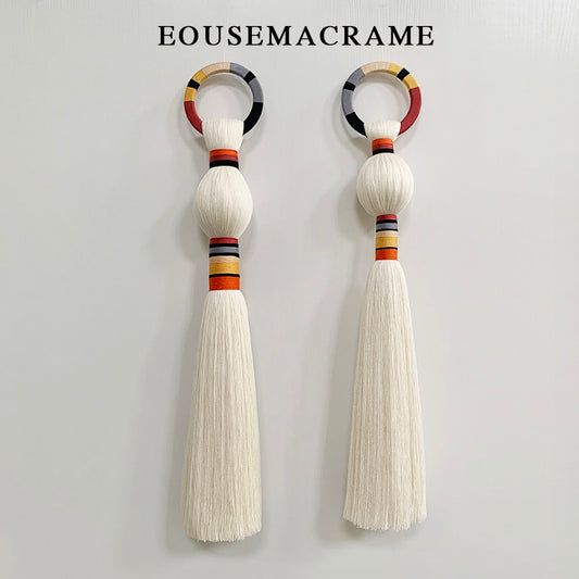 Still Life Wall Mounted Hanging Ball Sphericity Decoration Decorative Tapestry Macrame Wall Hanging Decor Art Wall Hangings