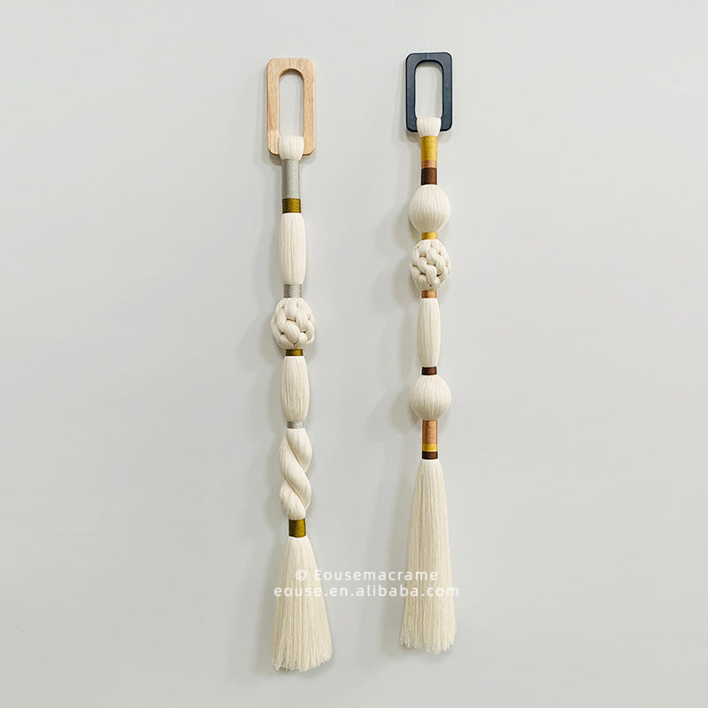 Unique Decor Object Knot Tassel Tapestry Macrame Bubble Wall Hangings Design Art Home Wall Decor for Home Luxury Gallery