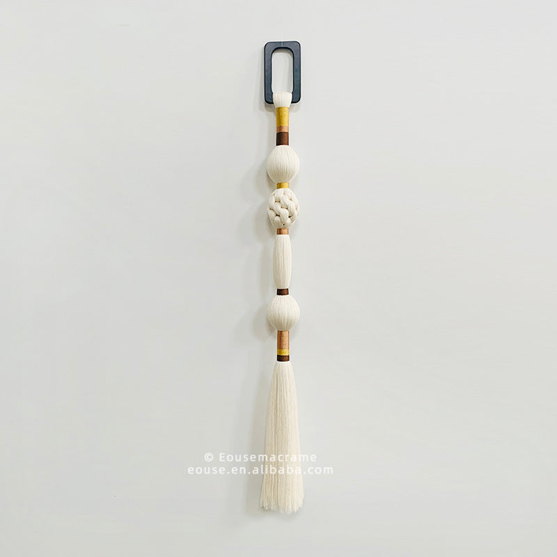 Unique Decor Object Knot Tassel Tapestry Macrame Bubble Wall Hangings Design Art Home Wall Decor for Home Luxury Gallery
