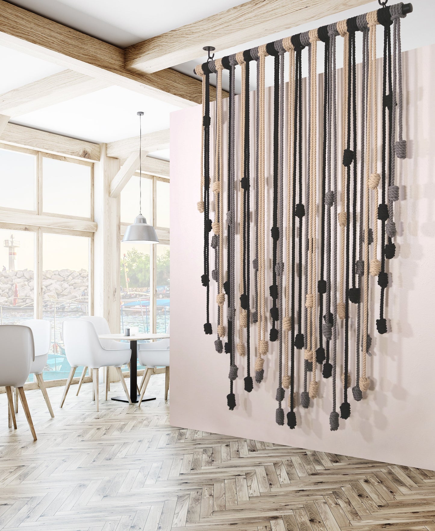 Handmade Art boho Deco Macrame Wall Hanging Tapestry Movable Wedding Backdrop Decor Curtain Macrame Wall Hanging Tapestry