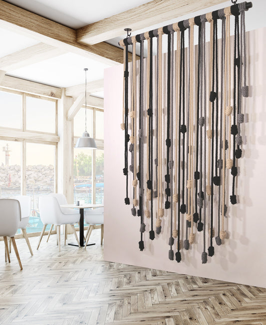 Handmade Art boho Deco Macrame Wall Hanging Tapestry Movable Wedding Backdrop Decor Curtain Macrame Wall Hanging Tapestry