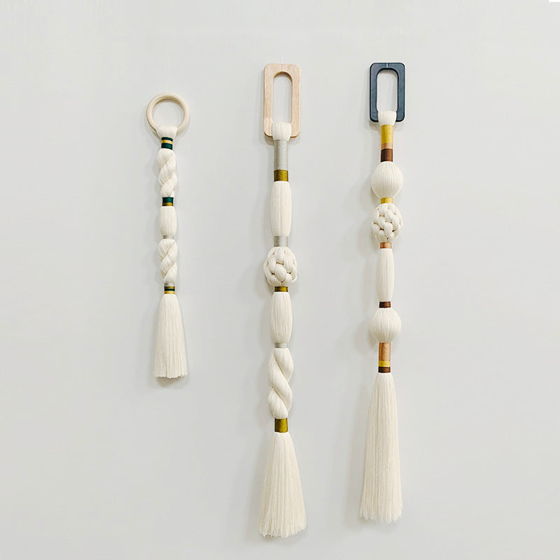 Unique Decor Object Knot Tassel Tapestry Macrame Bubble Wall Hangings Design Art Home Wall Decor for Home Luxury Gallery