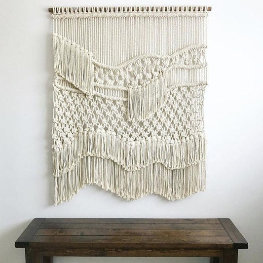 wall decorations for home boho Eco-friendly home decor macrame home decorations modern macrame wall hanging