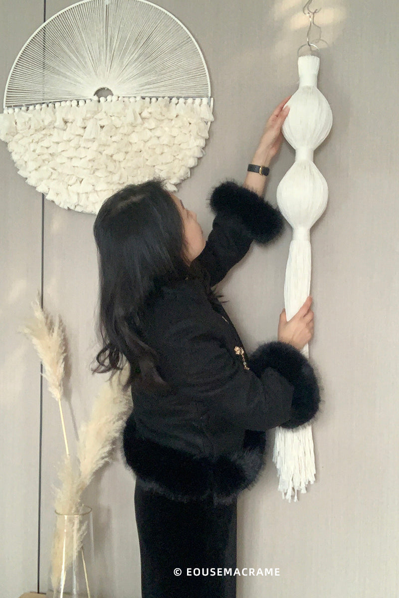 Door Curtain Tapestry Bohemian macrame wedding backdrop Wedding Decoration